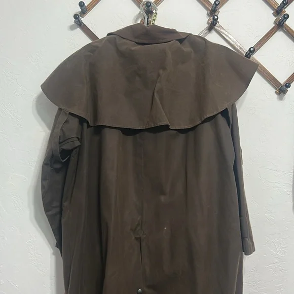 Mens Oiled Duster - Picture 4 of 13